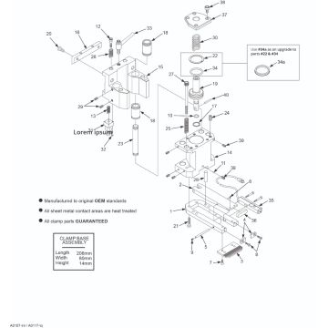 Replacement Parts For A0107-INT