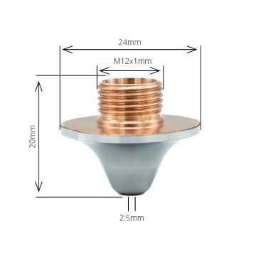 Single Mushroom 2.5mm