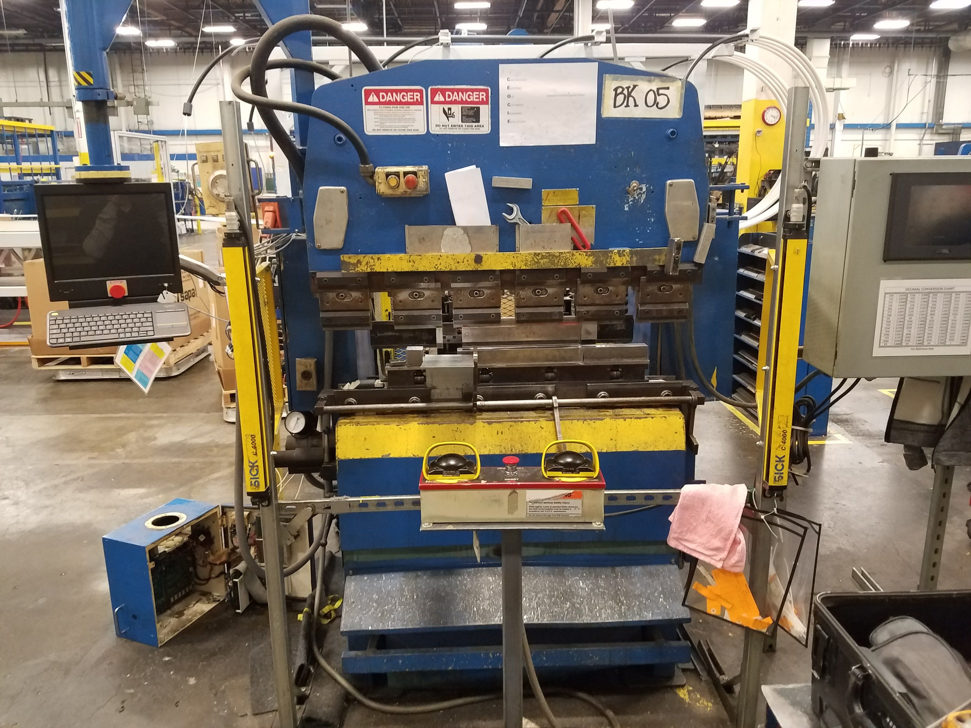 PC800L on Amada RG NC9EX (Single Axis Ram)