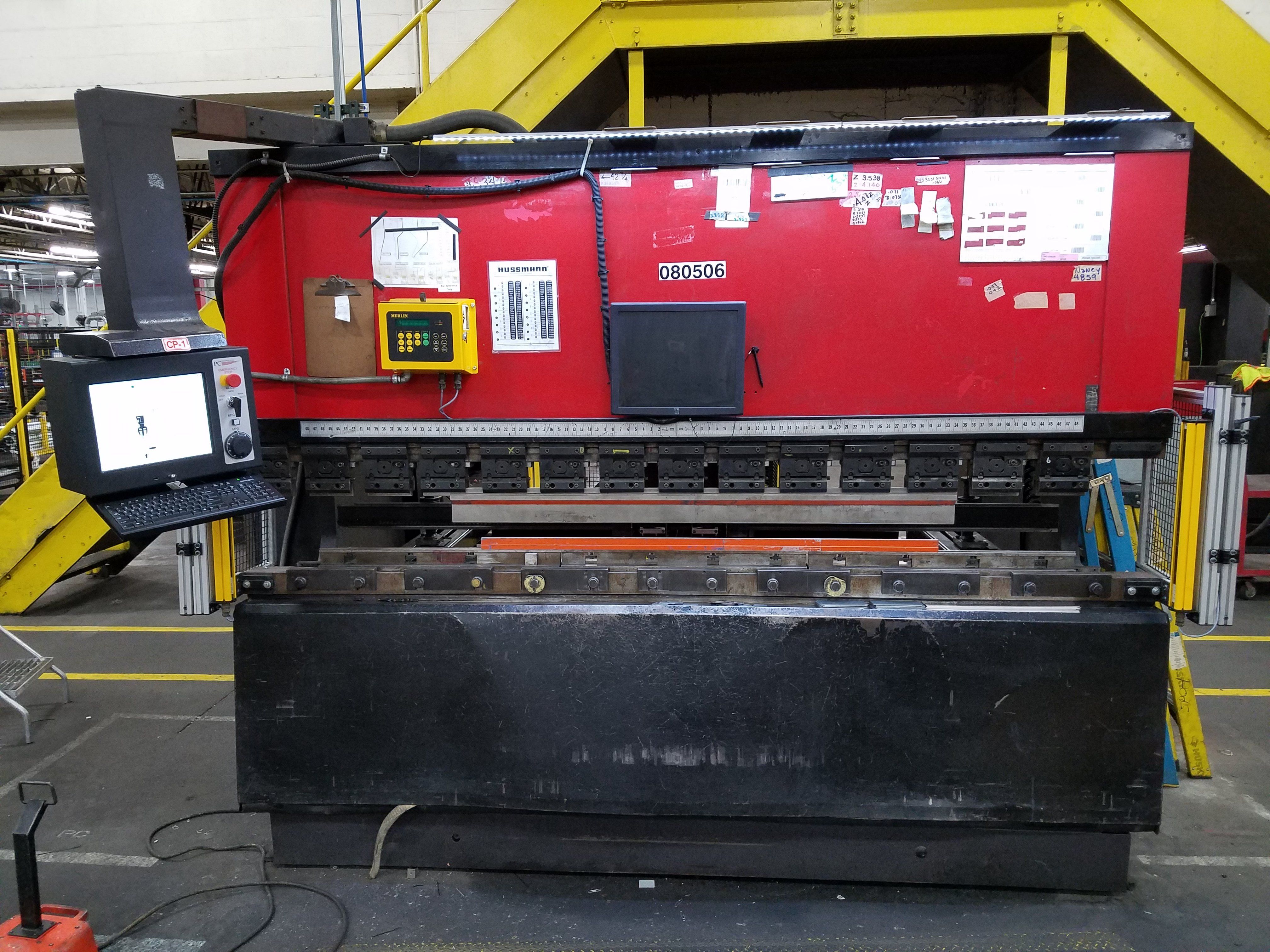 PC800L on an Amada FAB with NC9F control (Single Axis Ram)