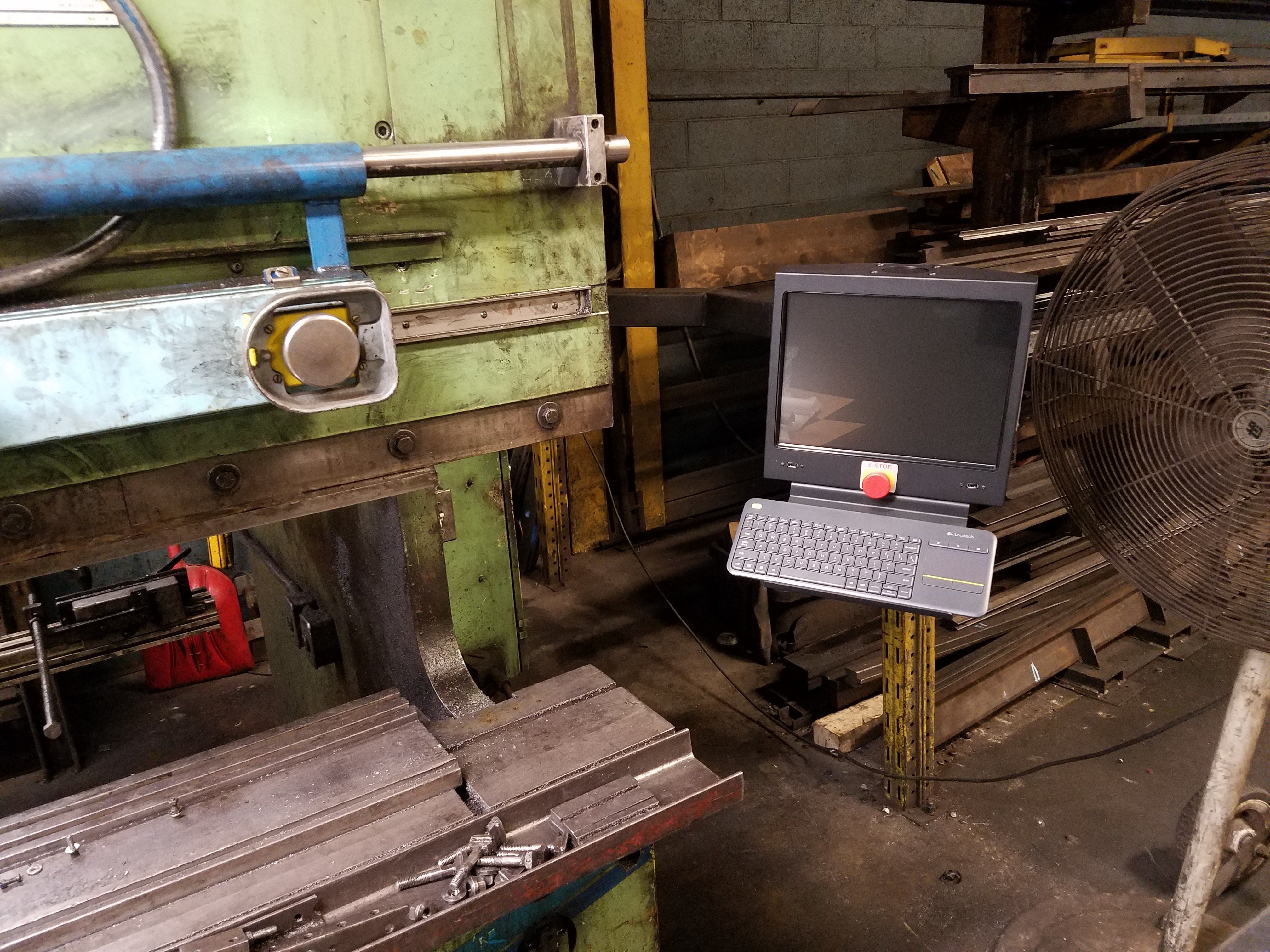 PC800L on Wysong MTH (Single Axis Ram)