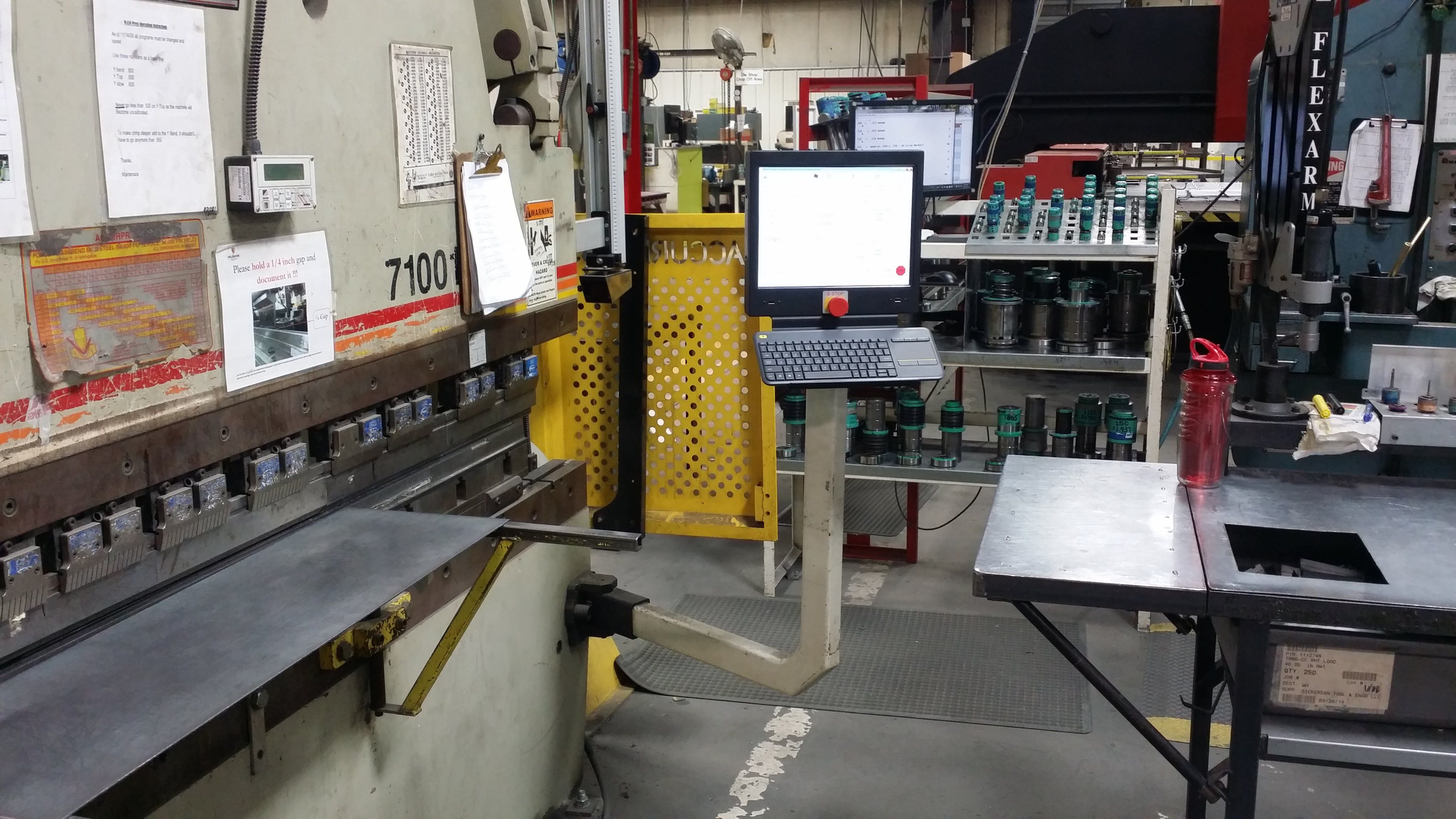 PC800L with Accurpress ETS 3000